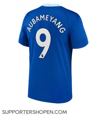 Chelsea Aubameyang #9 Hemma Matchtröja 2022-23 Kortärmad